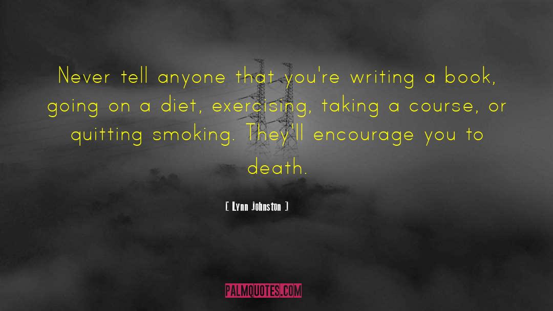 Quitting Smoking quotes by Lynn Johnston