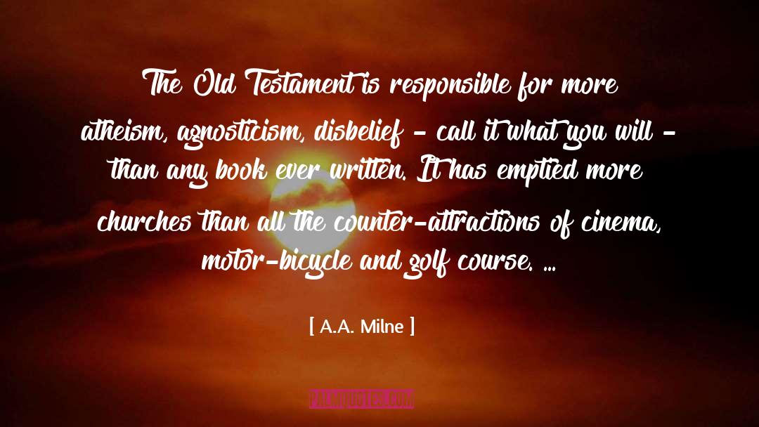 Quivira Golf Course quotes by A.A. Milne