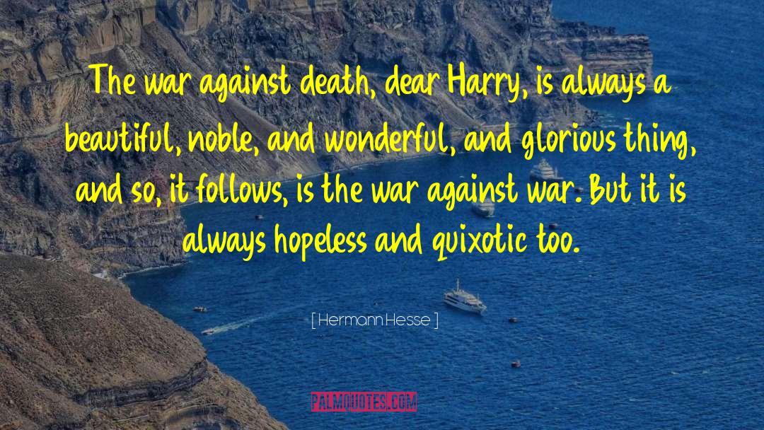 Quixotic quotes by Hermann Hesse