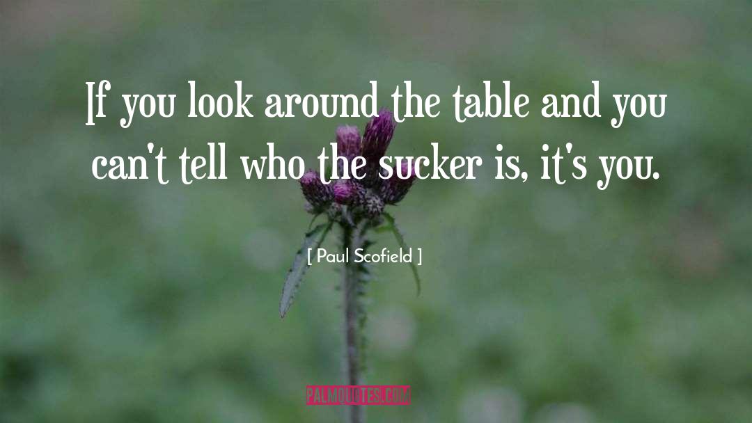 Quiz quotes by Paul Scofield