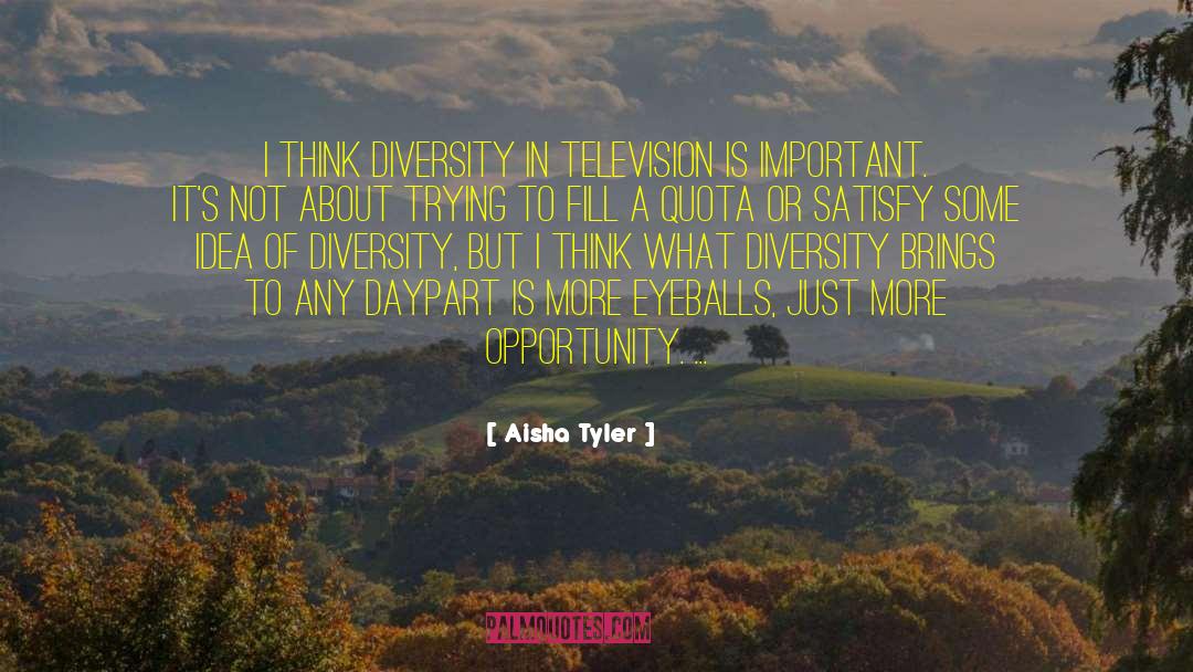 Quota quotes by Aisha Tyler