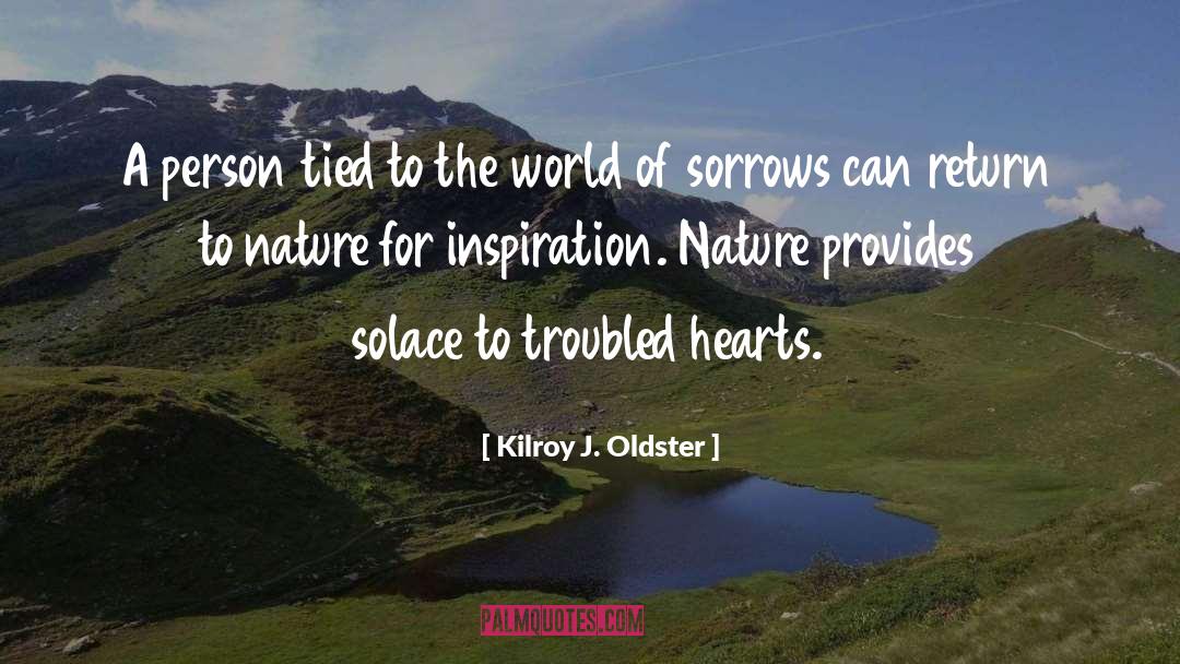 Quotes Solace In Adversity quotes by Kilroy J. Oldster