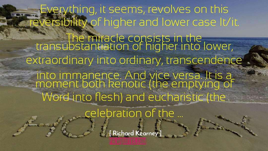 Quotidian quotes by Richard Kearney