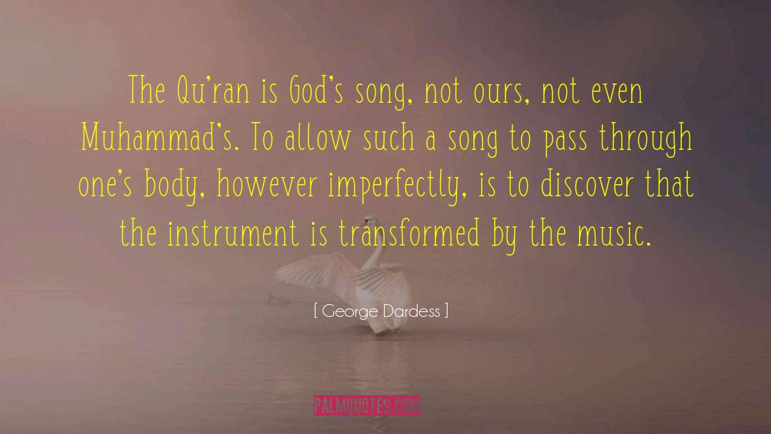 Quran quotes by George Dardess