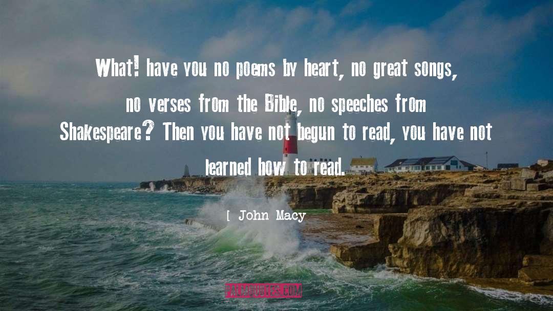 Quran Verses quotes by John Macy