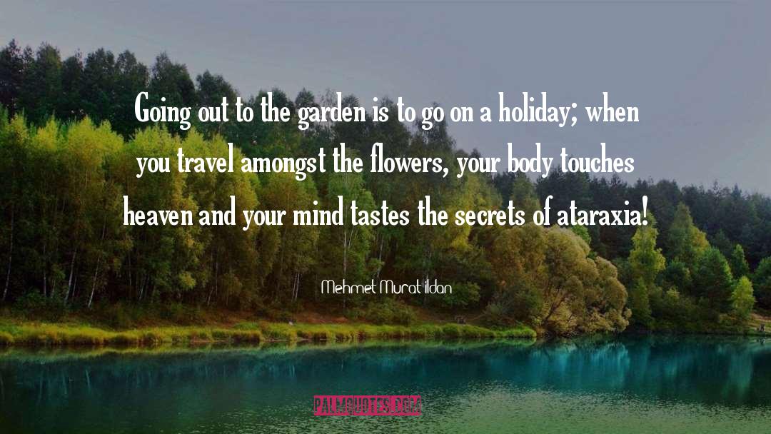 R Garden quotes by Mehmet Murat Ildan