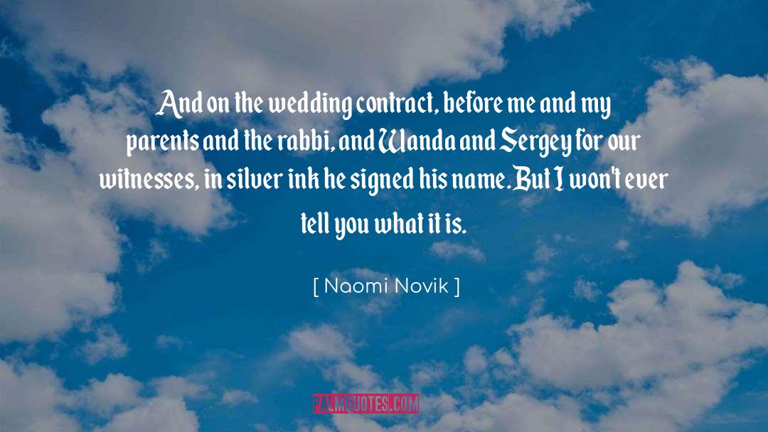 Rabbi quotes by Naomi Novik