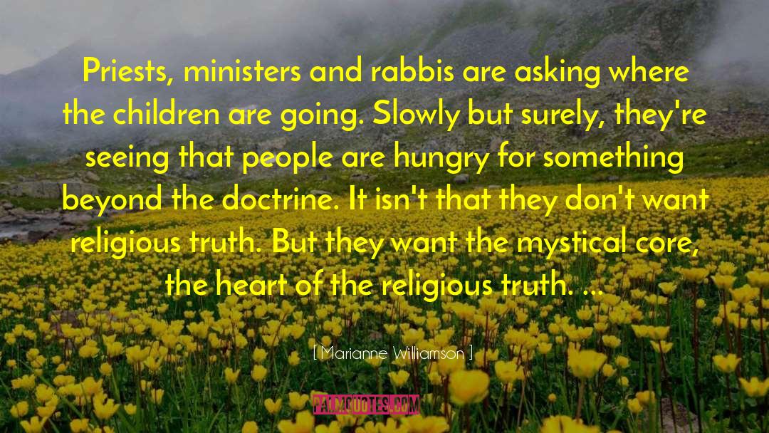 Rabbis quotes by Marianne Williamson