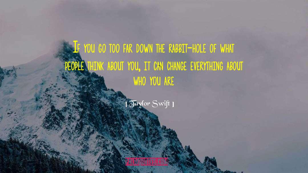 Rabbit Holes quotes by Taylor Swift