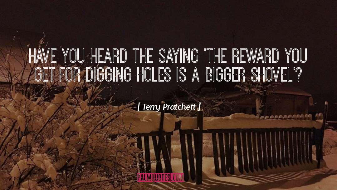 Rabbit Holes quotes by Terry Pratchett