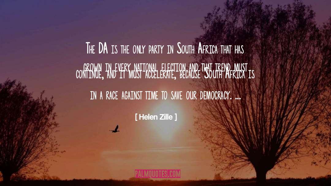 Race Against Time quotes by Helen Zille