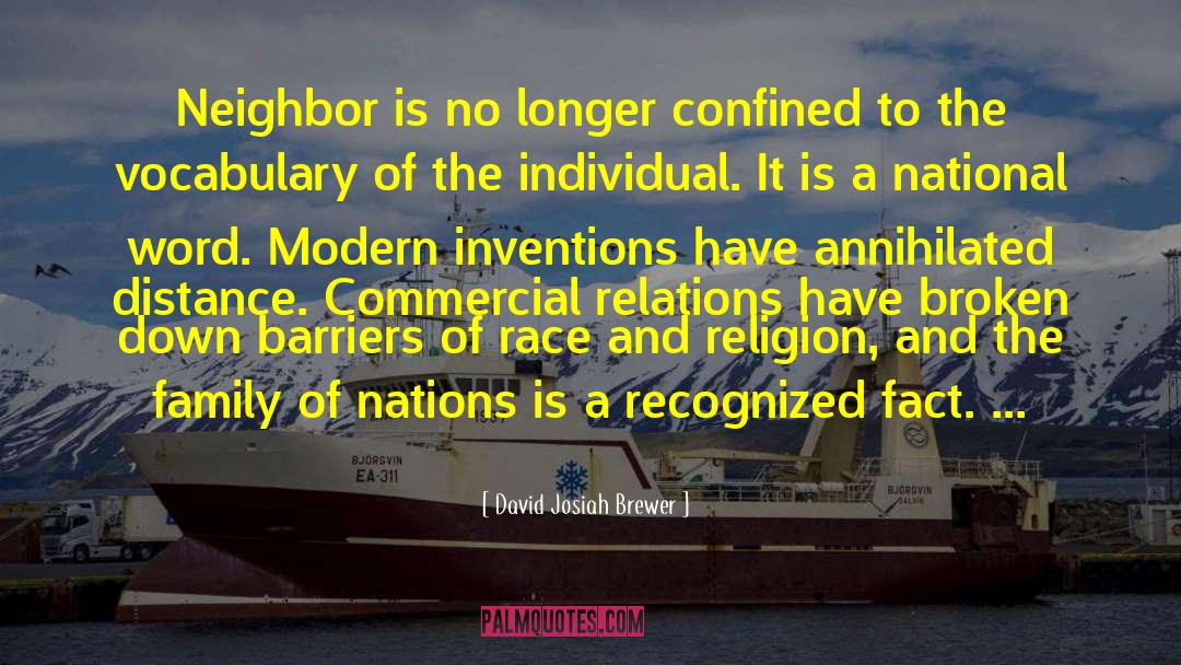 Race And Religion quotes by David Josiah Brewer