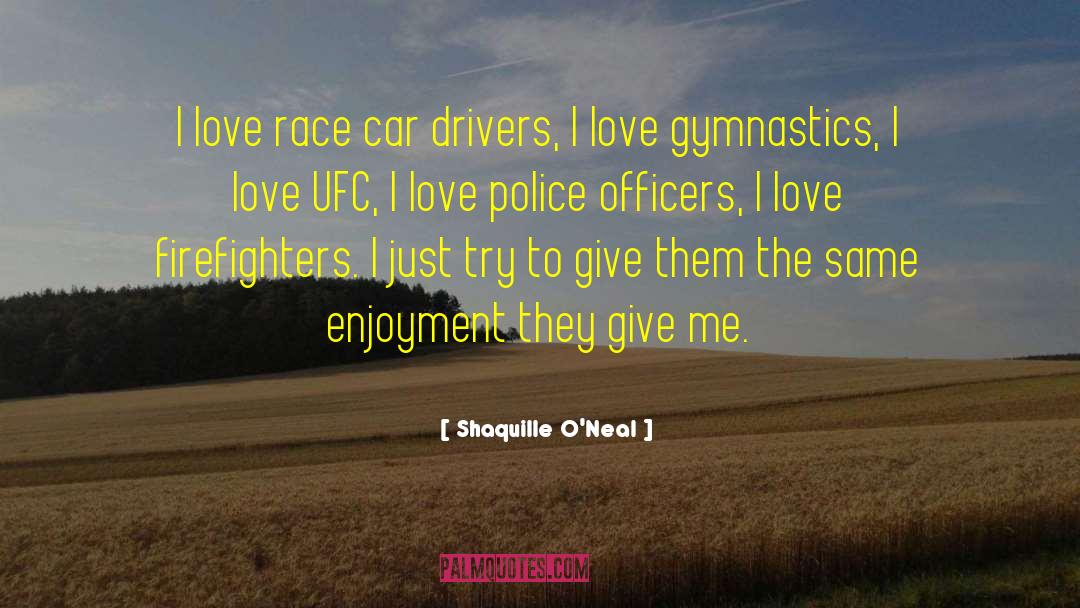 Race Car quotes by Shaquille O'Neal