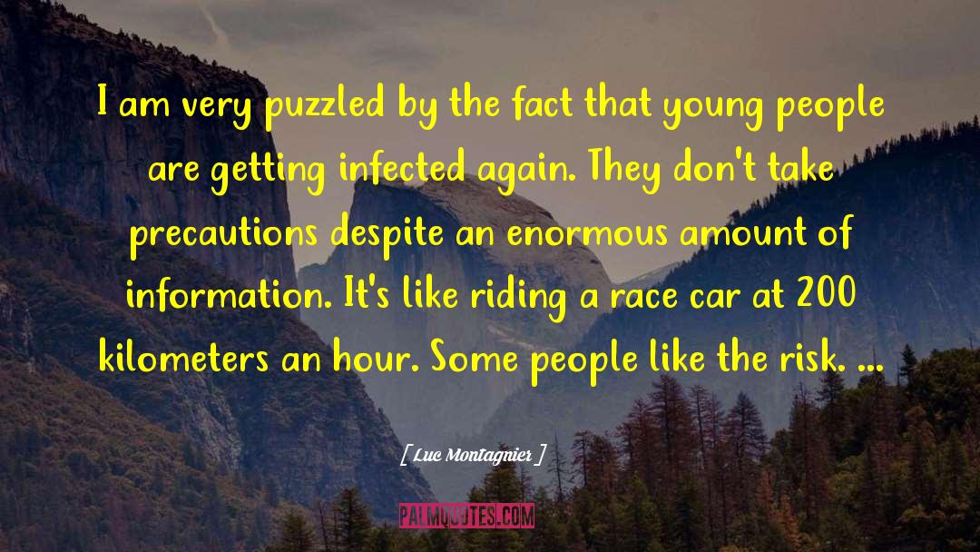 Race Car quotes by Luc Montagnier