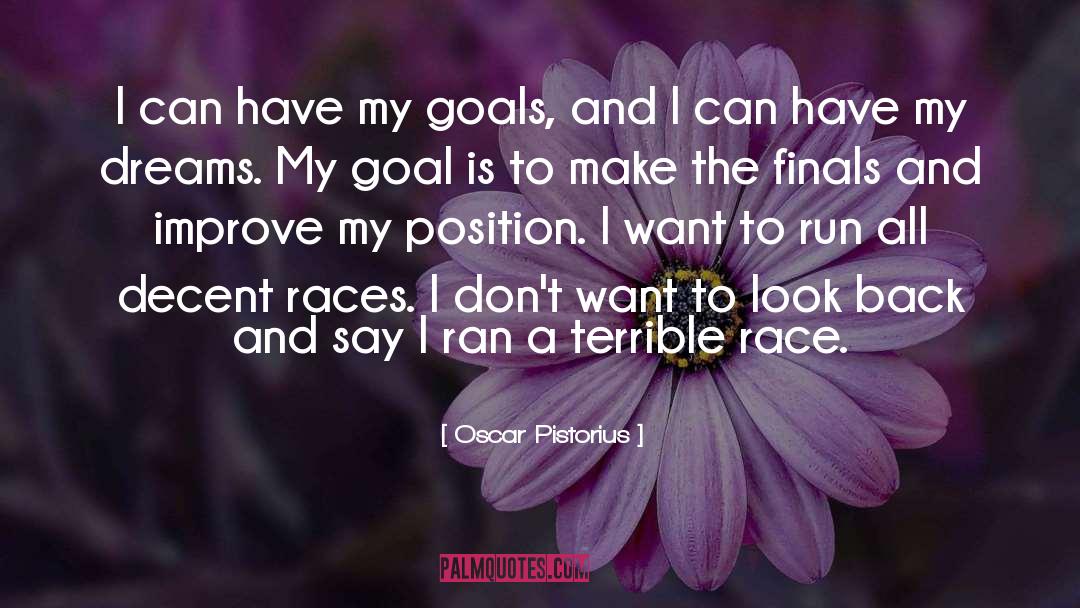 Race Cource quotes by Oscar Pistorius