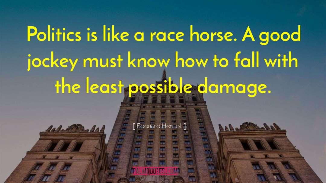 Race Horses quotes by Edouard Herriot