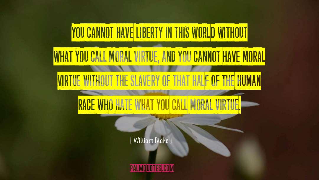 Race Inequality quotes by William Blake