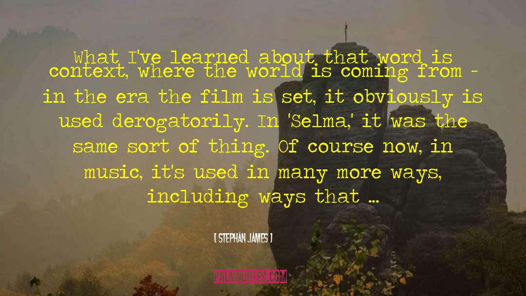 Race Mixing quotes by Stephan James