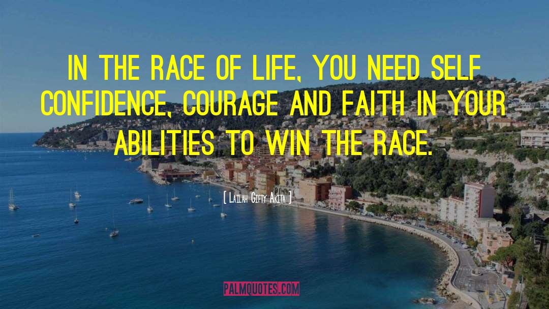 Race Of Life quotes by Lailah Gifty Akita