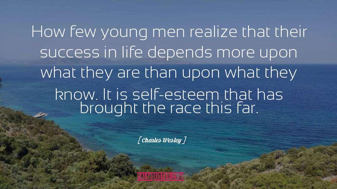Race quotes by Charles Wesley