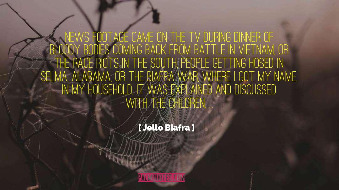 Race Riots quotes by Jello Biafra