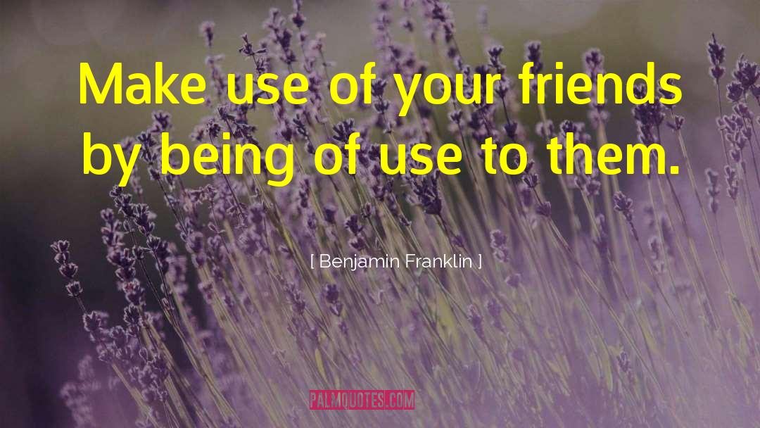 Racedo Use quotes by Benjamin Franklin