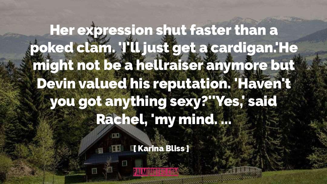 Rachel Robinson quotes by Karina Bliss