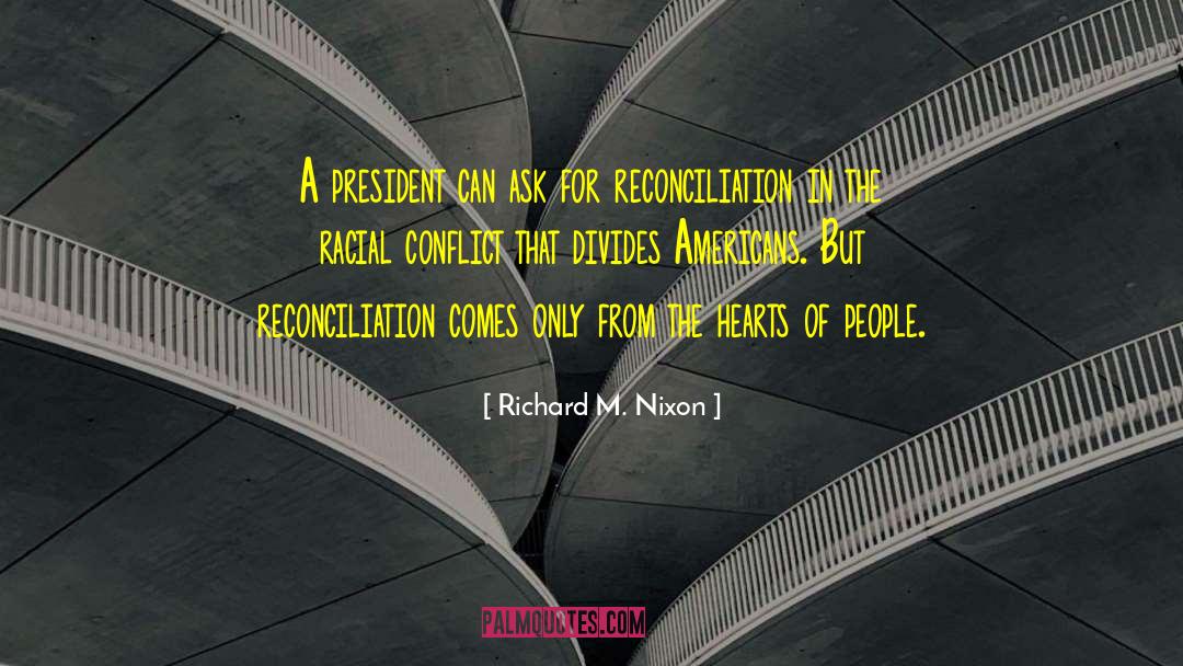 Racial Chaos quotes by Richard M. Nixon