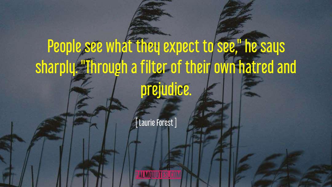Racial Hatred quotes by Laurie Forest