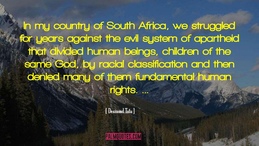 Racial Hygiene quotes by Desmond Tutu