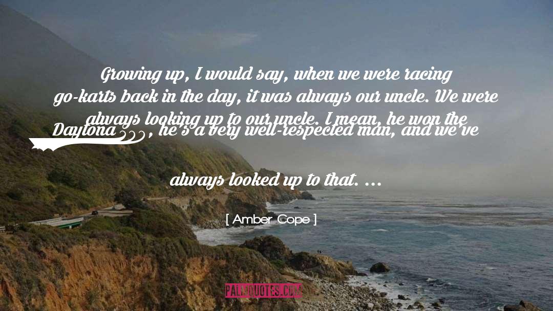 Racing quotes by Amber Cope