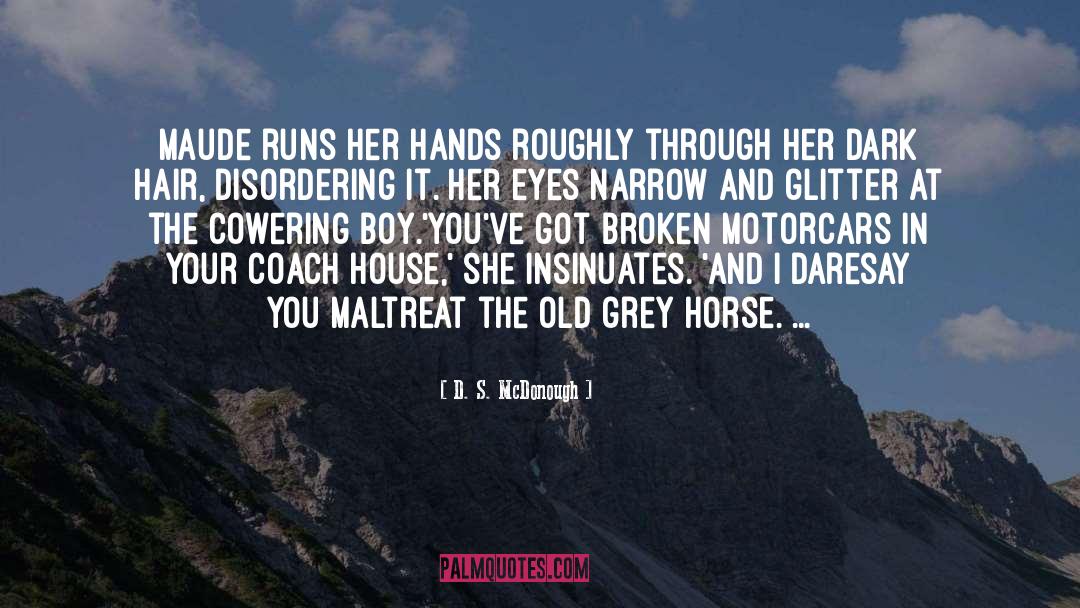 Racing Through The Dark quotes by D. S. McDonough