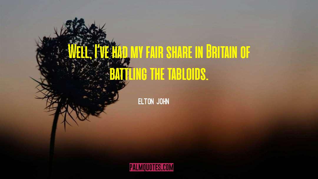 Racism In Britain quotes by Elton John