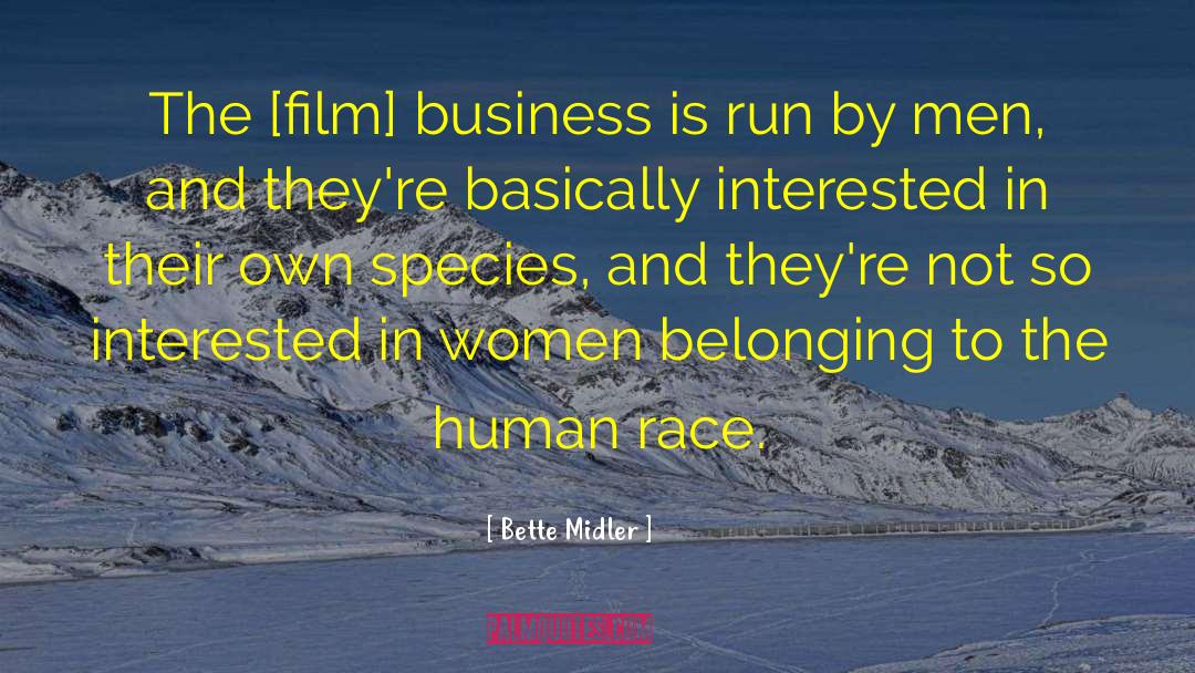 Racism In Film quotes by Bette Midler