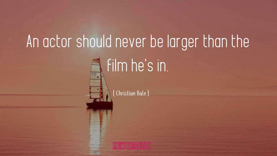 Racism In Film quotes by Christian Bale