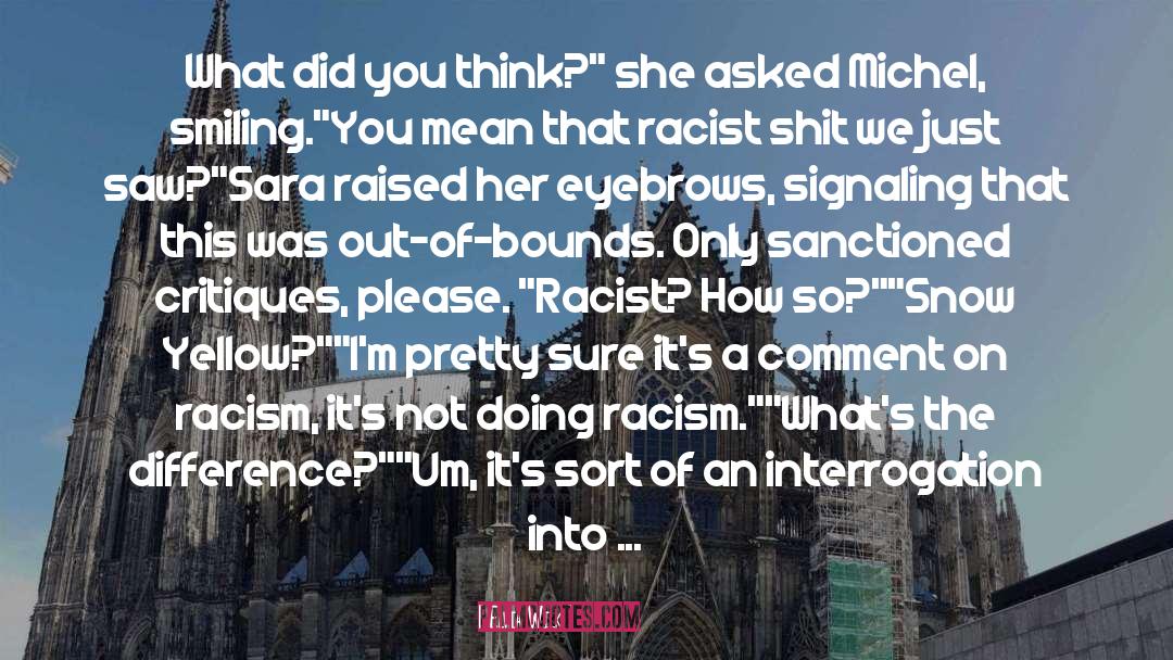 Racism In Sporting quotes by Elvia Wilk