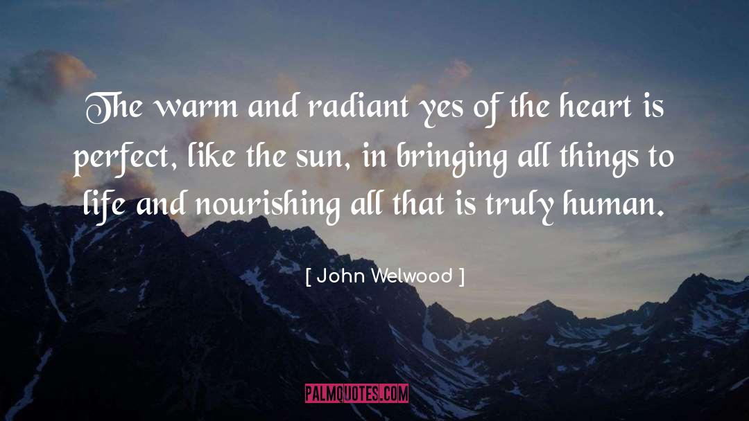 Radiant Ones quotes by John Welwood