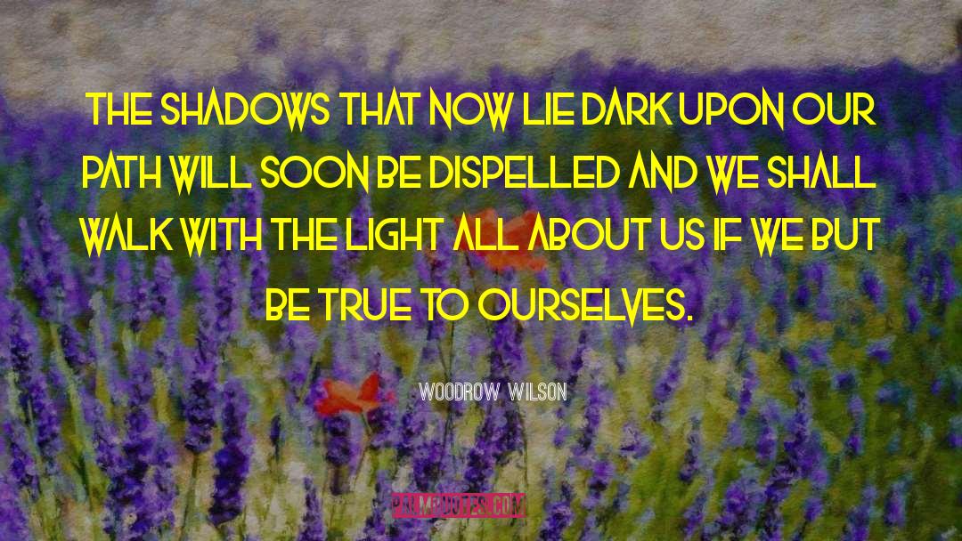 Radiant Shadows quotes by Woodrow Wilson