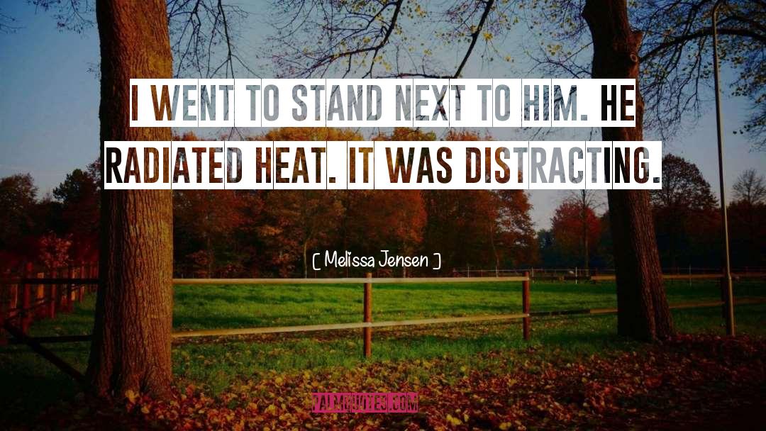 Radiated quotes by Melissa Jensen