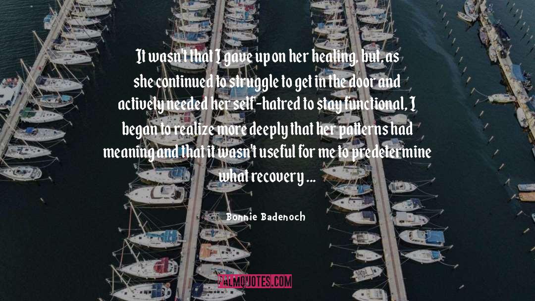 Radical Acceptance quotes by Bonnie Badenoch
