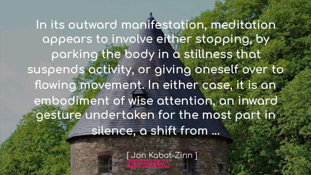 Radical Act quotes by Jon Kabat-Zinn