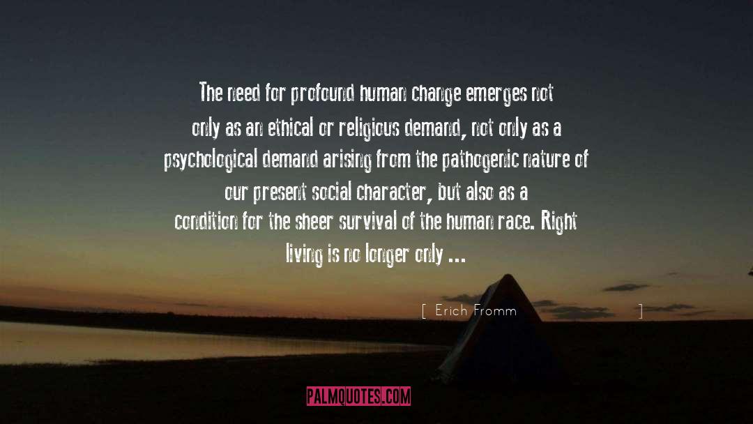 Radical Change quotes by Erich Fromm