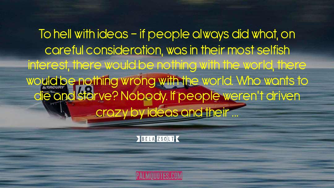 Radical Ideas quotes by Bela Zsolt