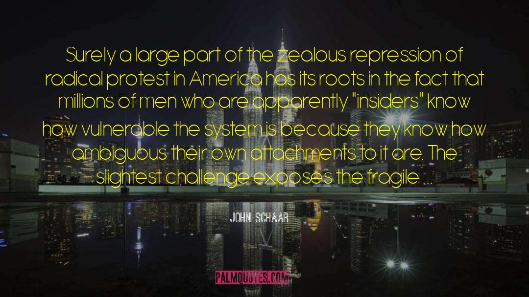 Radical Protest quotes by John Schaar