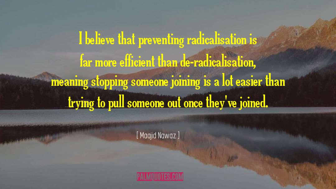 Radicalisation quotes by Maajid Nawaz