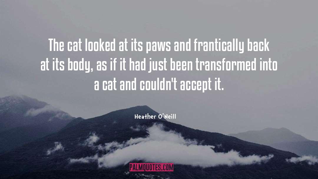 Radically Transformed quotes by Heather O'Neill
