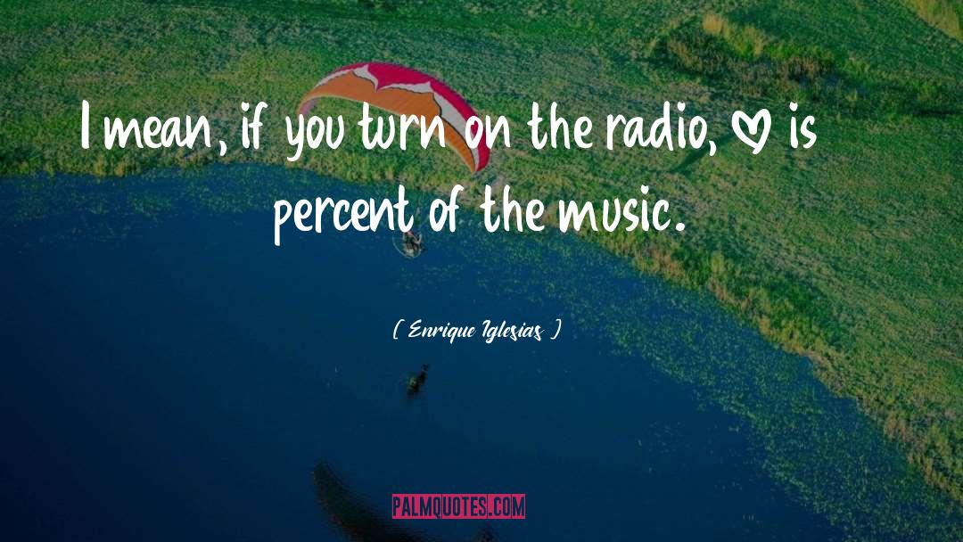 Radio Shack quotes by Enrique Iglesias