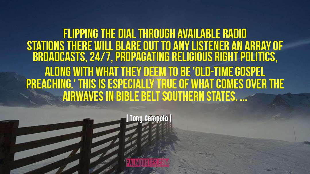 Radio Stations quotes by Tony Campolo