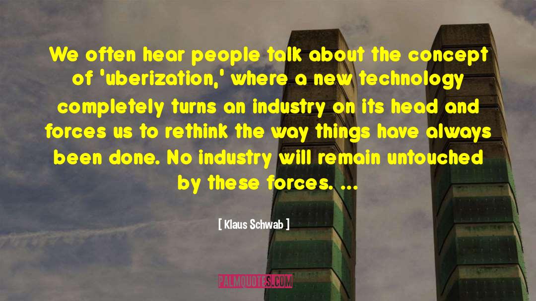 Radio Talk quotes by Klaus Schwab