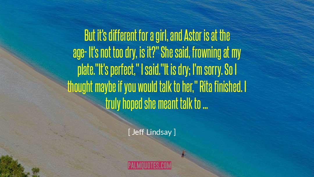 Radio Talk quotes by Jeff Lindsay